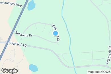 Map image of the property - 461 Belmonte Dr