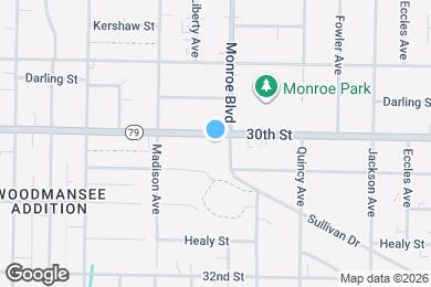 Map image of the property - 775 30th St