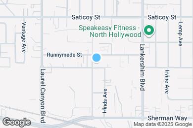 Map image of the property - 7406 Radford Ave