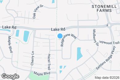 Map image of the property - 3389 Ridgestone Way