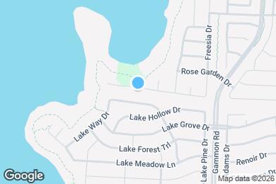 Map image of the property - 816 Water Garden Cir