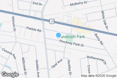 Map image of the property - 1730 Pinckney Park Dr