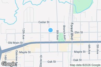 Map image of the property - 6157 Elm St