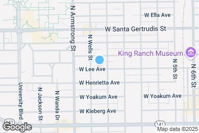 Map image of the property - 614 W Lee Ave