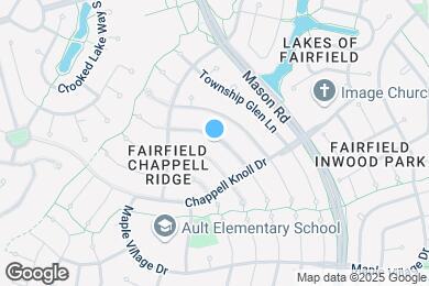Map image of the property - 15627 Twisting Springs Dr