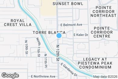 Map image of the property - 7525 N 12th St
