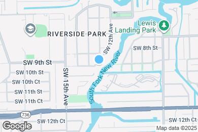 Map image of the property - 820 SW 12th Ave