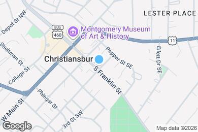 Map image of the property - 108 S Franklin St