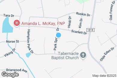Map image of the property - 3978 Park Springs Dr