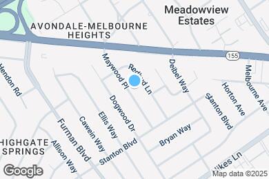 Map image of the property - 3113 Maywood Pl