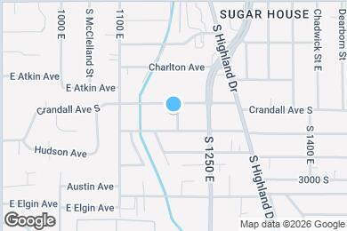 Map image of the property - 2888 S 1200 E