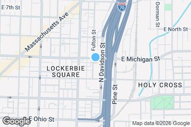 Map image of the property - 437 Fulton St