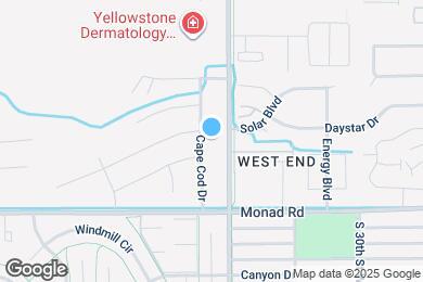 Map image of the property - 289 Cape Cod Dr
