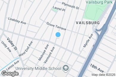 Map image of the property - 190 Vermont Ave