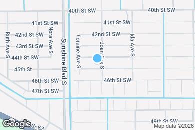 Map image of the property - 3002 45th St SW