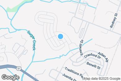 Map image of the property - 116 Cedar Knoll Cir