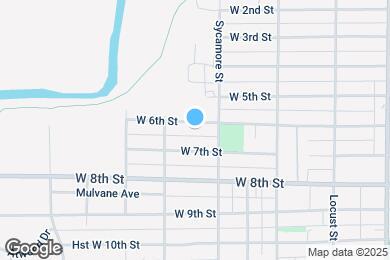 Map image of the property - 1623 W 6th St