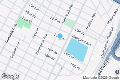 Map image of the property - 317 21st St
