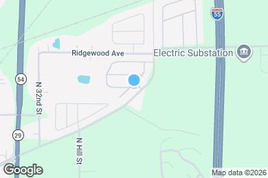 Map image of the property - 3451 Ridge Ave