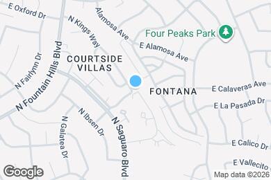 Map image of the property - 14481 N Kings Way