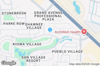 Map image of the property - 14133 W Two Guns Trail