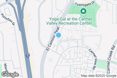 Map image of the property - 3550 Caminito El Rincon