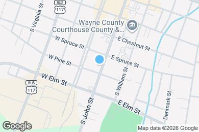 Map image of the property - 309 S John St