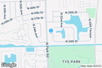 Map image of the property - 3520 N 32nd Ter