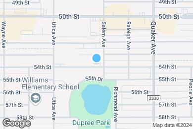 Map image of the property - Parkside Apartments