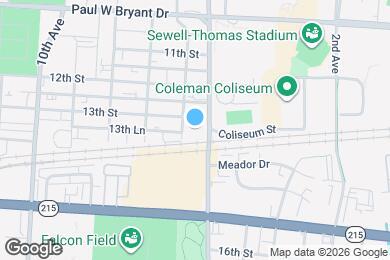 Map image of the property - State on Campus Tuscaloosa