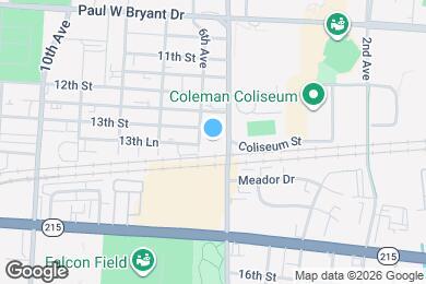 Map image of the property - State Tuscaloosa