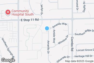 Map image of the property - 8144 Amarillo Dr