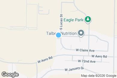 Map image of the property - 7008 S Lucas St