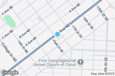 Map image of the property - 1569 1st Ave SE