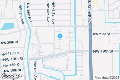 Map image of the property - 2078 NW 43 Terrace