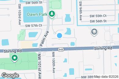 Map image of the property - 9900 SW 59th Ct
