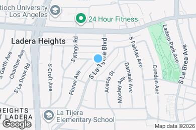 Map image of the property - 5927 La Tijera Blvd