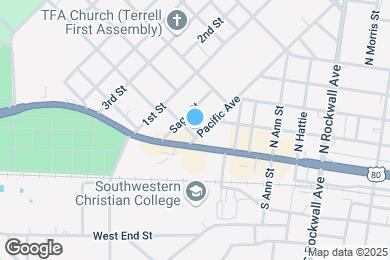 Map image of the property - 101 Pacific Ave