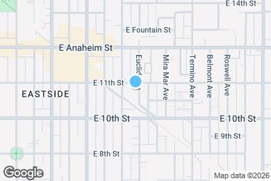 Map image of the property - 1077 Euclid Ave