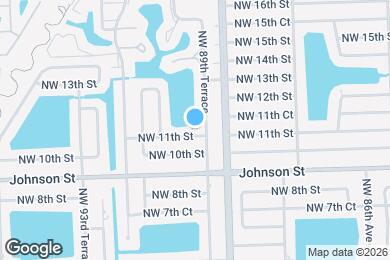 Map image of the property - 8915 NW 11th St