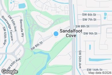 Map image of the property - 9370 SW 8th St