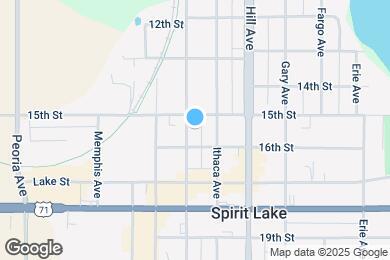 Map image of the property - 1507 Jackson Ave