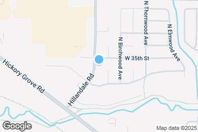 Map image of the property - 3439 Hillandale Rd