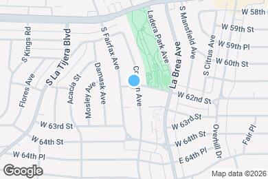 Map image of the property - 6203 Condon Ave