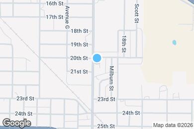 Map image of the property - 127 20th Plz