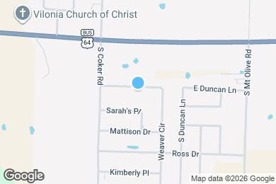 Map image of the property - 7543 W Cheryl Dr