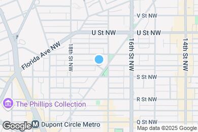 Map image of the property - 1715 Swann St NW