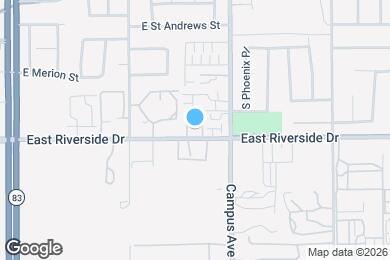 Map image of the property - 619 E. Riverside Dr.