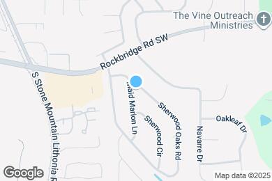Map image of the property - 401 Sherwood Oaks Rd