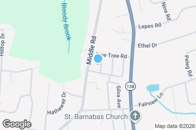 Map image of the property - 23 Cypress St